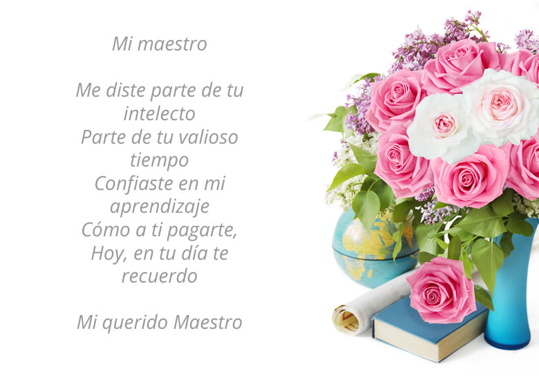 Poemas Para El DIA Del Maestro Poemas Para El DIA Del Maestro