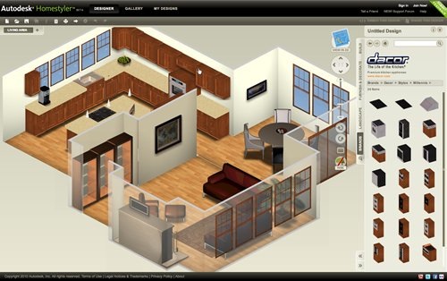 Dise ar casa online con autodesk homestyler for 3d homestyler