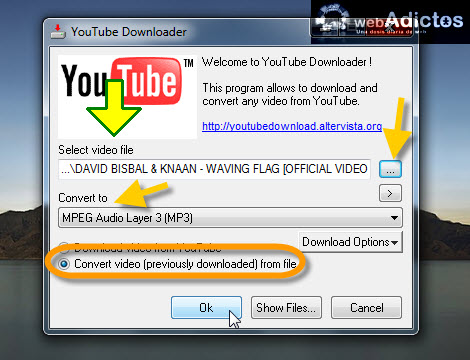 Convertir videos de YouTube en MP3 convertir video a mp3