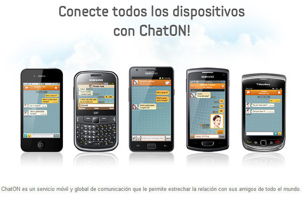 ChatOn disponible para iOS; más plataformas en la propuesta de mensajería de Samsung