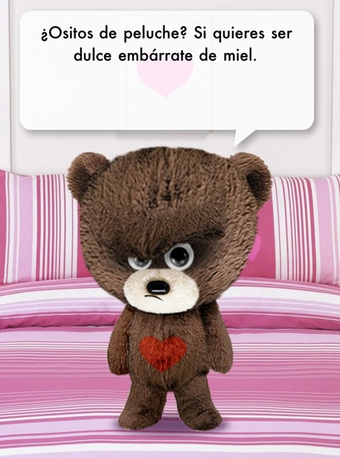 Amargo San Valentin con Bitter Valentine's Teddy para iPhone