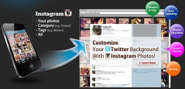 Cambia El Fondo De Twitter Con Fotos De Instagram Con InstaBG