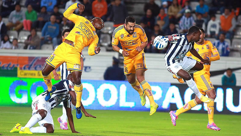 Pachuca vs Tigres, Liguilla del Apertura 2014 (ida)