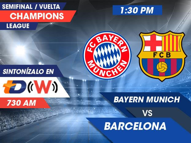 Barcelona Vs Bayern Munich, Semifinal De Vuelta