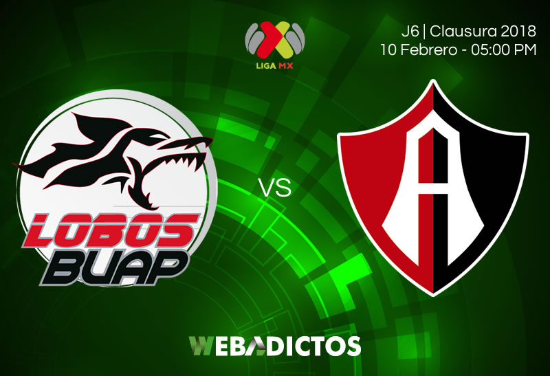 Lobos BUAP vs Atlas, Jornada 6 Clausura 2018  Resultado: 3-1