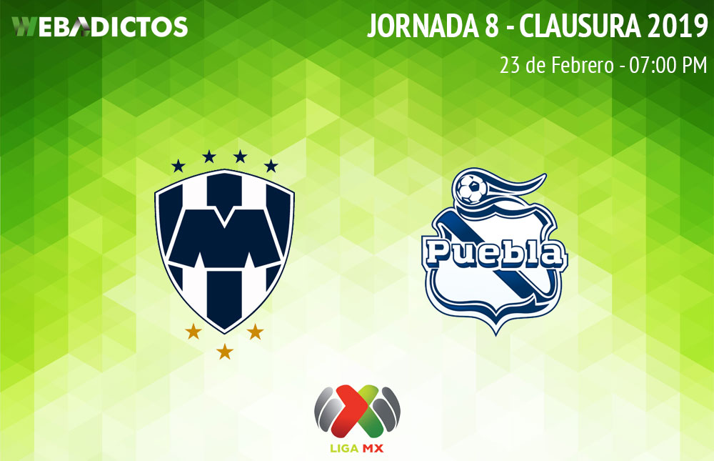 Monterrey vs Puebla: Cómo ver en vivo en la J8 del Clausura 2019