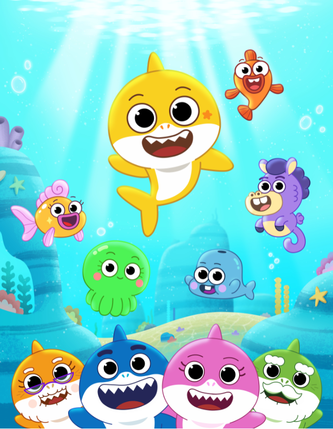 ¡Baby Shark El Gran Show!, Serie Animada Totalmente Nueva Para Preescolares